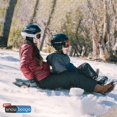 thumbnail image 5 of Snowboogie Alpine Rocket 48" | Double Rider Snow Foam Sleds | PE Foam Core Sled with Soft Handles | Slick Bottom for Speed & Control | Snow Sledding for Adults & Children, 5 of 6