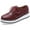 Burgundy, variant on Women's Flats Platform Shoes Oxfords Casual Shoes White 7 US