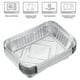 thumbnail image 3 of 30pcs 570ml Bandeja desechable para bandejas de goteo de barbacoa Papel de aluminio Revestimientos de estaño para recipientes de grasa Bandejas de repuesto sin tapa, 3 of 7