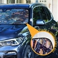 thumbnail image 2 of Iauyy Foldable Windshield Sun Shade for Cars, Interior Sun Protection for car UV Protection for Sedan/SUV/Truck, (S/M/L) Fusion Tulip, 2 of 8