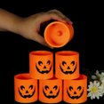 thumbnail image 5 of sruoe Flameless Candles, Wick Flameless Candle, Electronic Candles, Indoor Tabletop Decor, Battery Operated Flameless Lanterns, Candle Light for Halloween Christmas Party Holiday Decor, 5 of 7