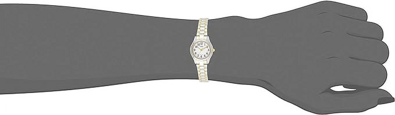 Casio Women's Classic Stainless Steel Silver/Gold Watch Quartz Mineral Crystal LTP-1275SG-7B