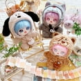 thumbnail image 5 of New High Quality Mini Idol Doll Outfit Multistyles Cartoon Plush Overalls Clothes Suits Doll Hoodies Doll Clothes 3, 5 of 8