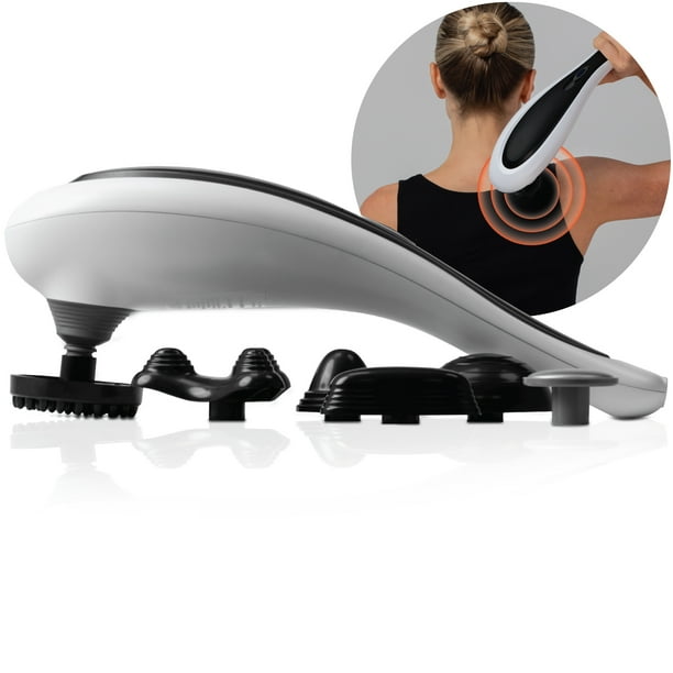 SHARPER IMAGE Cordless DeepTissue Neck and Back Massager with