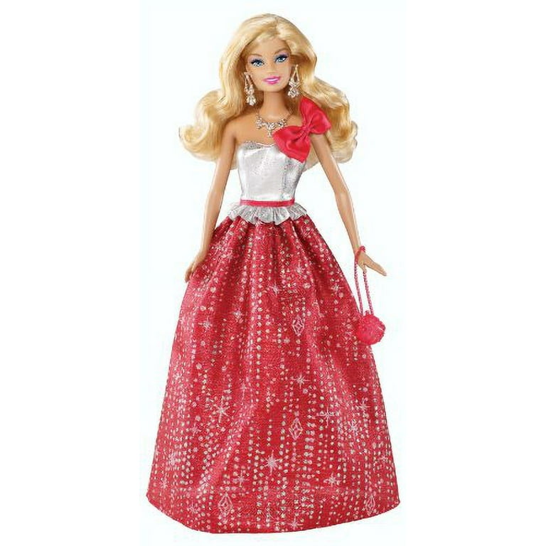 Barbie Holiday Wishes Doll 2013 Mattel BBV50 Walmart