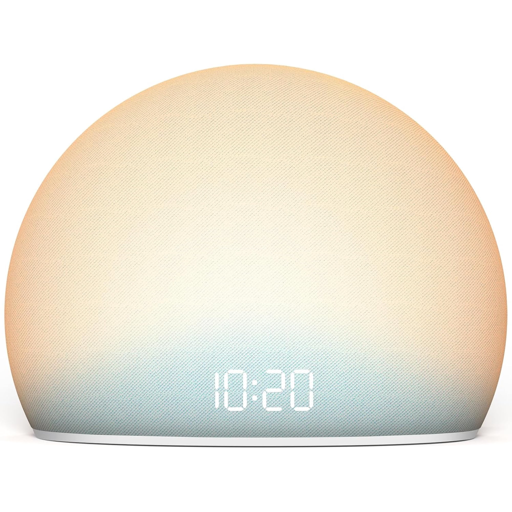 WYSHOP Sunrise Alarm Clock with White Noise Sound Machine for Bedroom