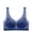Blue -AY27, variant on Dwellite Seamless Bra for Women Breathable Liftup Bra Lightly Sports Bra Underwear Black 38