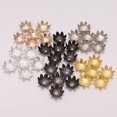 thumbnail image 5 of TEHAUX 500Pcs Golden Metal Flower Spacer Beads Caps for Jewelry Making Findings Special Occasions, 5 of 5