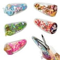 thumbnail image 2 of LUV HER Licensed Hair Accessories For Girls, 6pc Cute Hair Clips with Favorite Disney Princess Character Charms, Magical Confetti Hair Clips, Ages 3+, 2 of 7