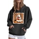 thumbnail image 2 of Sudadera con capucha de manga larga para mujer, informal, con capucha, para exteriores y chaquetas, ropa deportiva de moda para mujer, con capucha y ropa de invierno, sudadera con capucha de manga lar, 2 of 6