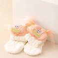 thumbnail image 6 of Fabrcox Womens Fuzzy House Slipper Socks, Cute Monster Decor, Non Slip Grips Fluffy Winter Indoor Socks, Warm Loungewear Socks for Sleeping at Home, 6 of 6