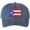 Navy Blue, variant on Puerto Rico Flag Embroidered Baseball Cap Puerto Rican Pride Dad Hat Boricua Patriotic Cap (Red)