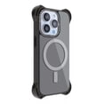 thumbnail image 3 of Funda Transparente Uso Rudo Ultra Bounce para iPhone 13 Pro Negro Magsafe MR. GADGETS, 3 of 8