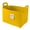 Yellow, variant on Shoreew Felt Storage Basket with Handles Foldable Fabric Storage Bin Eco-Friendly Collapsible Organizer Bin for Toys Clothes Blankets Home Laundry