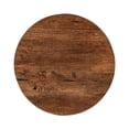 thumbnail image 3 of Pemberly Row Mango Wood Top Leather Wrap Accent End Table in Tan, 3 of 7