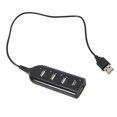 thumbnail image 3 of USB Hub 2.0 Divisor de Concentrador Alta Velocidad Adaptador 4 Puertos para Computadora PortáTil Receptor Accesorios Negro, 3 of 5