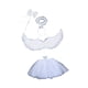 thumbnail image 3 of Disfraces de ángel para niñas, accesorios de cosplay, atuendo para niños, tutú Blanco, 3 of 9