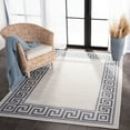 thumbnail image 2 of SAFAVIEH Martha Stewart Sini Indoor Bordered Indoor/Outdoor Area Rug, Silver/Grey, 6'7" x 9', 2 of 8