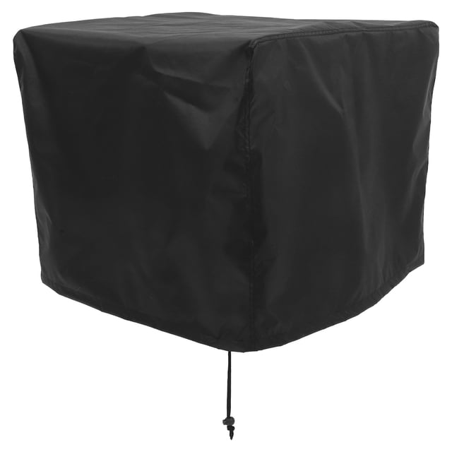 DEEPCRAFF Universal Black Waterproof Generator Cover Heavy Duty Oxford Fabric All Weather Protection for Outdoor Use