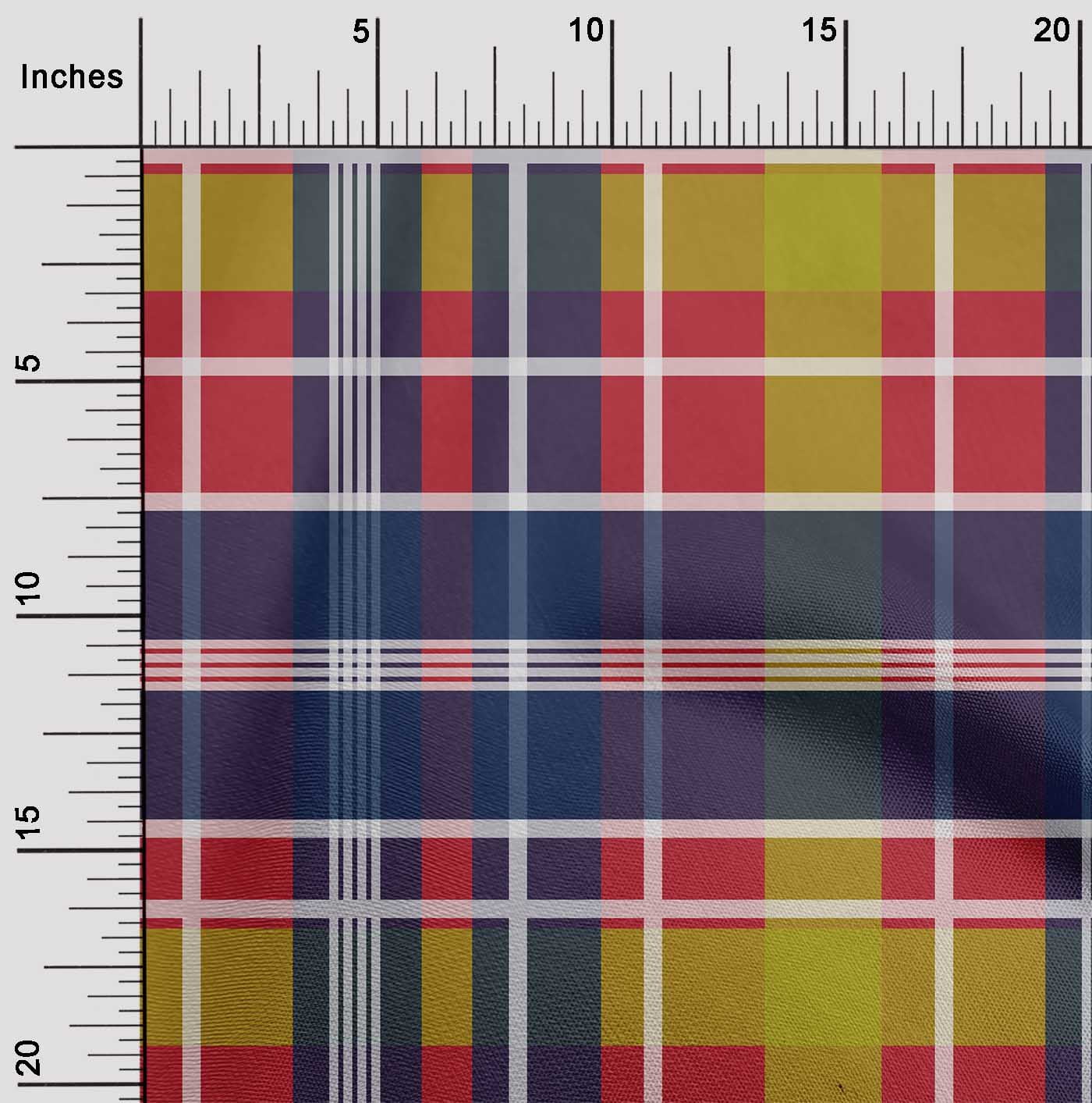 予約販売 oneOone Viscose Fabric Decor Check Madras Fabric Jersey コスプレウィッグ
