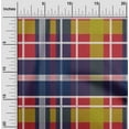 thumbnail image 1 of oneOone Cotton Silk Fabric Madras Check Print Fabric BTY 42 Inch Wide, 1 of 4