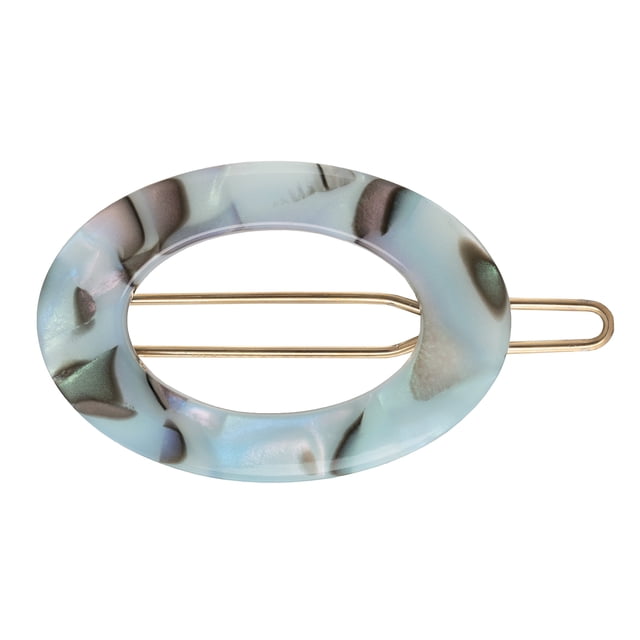 Pasador France Luxe New Cutout Oval Tige Boule - Mar del Sur