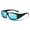 A03 Black/Blue Lens, variant on Men's All Day Comfort Sport Sunglasses UV400 with Non Slip Temples for Marathon Training Long Distance Running