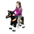 thumbnail image 3 of PonyCycle -Black Horse with white hoof (black mane) small - Age 3-5, 3 of 5