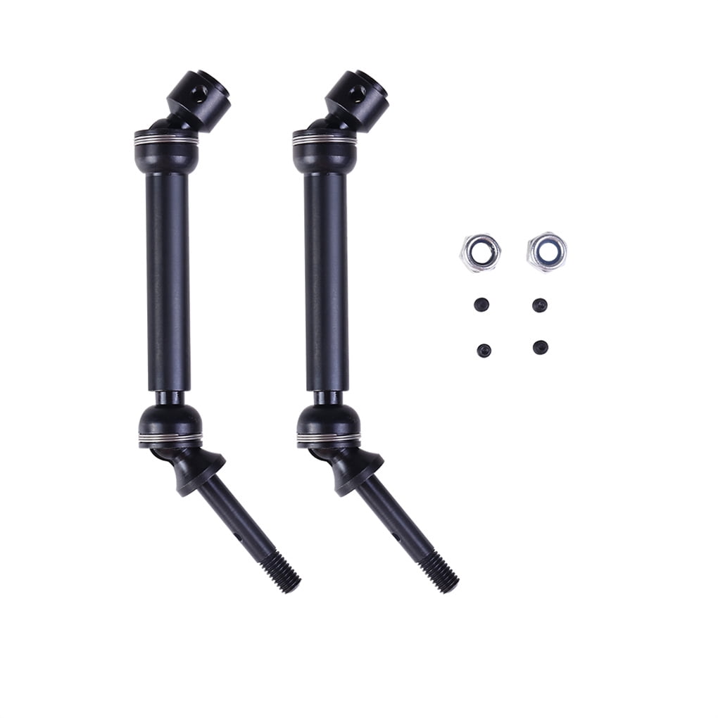 2 Pieces 1/10 Metal RC Cars Drive Shaft 