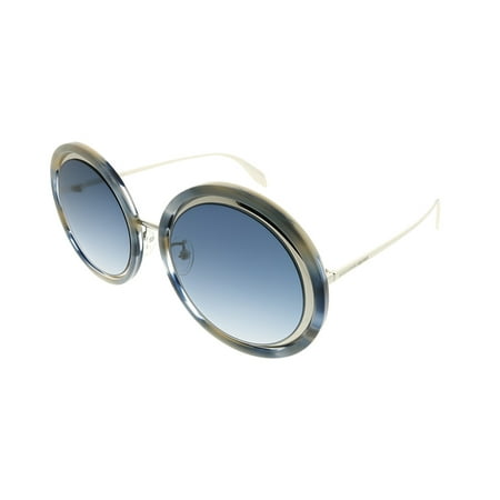 Alexander McQueen Edge AM 0150S 005 Womens  Round Sunglasses