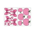 thumbnail image 2 of Pegatinas Apple and Bow Wall - Pack de 2 calcomanías impermeables de vinilo para decoración de ventanas y fiestas, 2 of 8