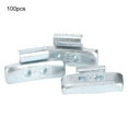 thumbnail image 1 of Assortiment de Poids de Roue, 100pcs 25g 0.88oz Clip Pneu Réparation Outil Roue Poids Équilibre Confort Ultime, 1 of 11