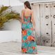 thumbnail image 3 of WILLBEST Vestidos De Verano Para Mujer, Vestido Largo Elegante Sin Mangas Con Cuello En V Y Estampado Floral Belleza De Talla Grande Para Mujer De Verano 2023, 3 of 3