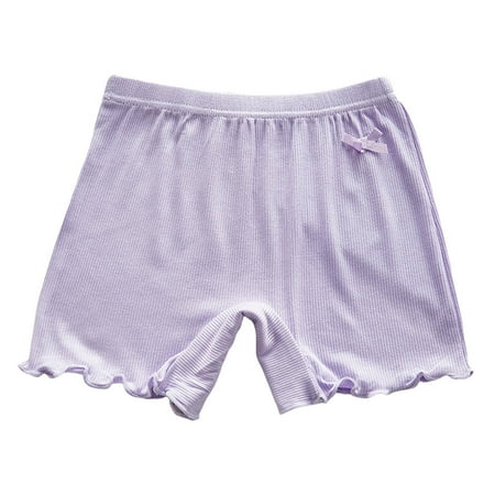 Akiihool Girls Underwear Little Girls  Soft Cotton Underwear Kids Cool Breathable Comfort Panty Briefs Toddler Undies(Purple 18-24 Months)