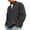 Dark Gray #1, variant on Mens Quarter Zip Pullover Plus Size Corduroy Sweatshirt Retro Stand Collar Long Sleeve Quarter Zip Pullover Sweaters Outdoor Pullover Tops,Dark Gray XL