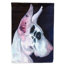 Carolines Treasures 7386GF Great Dane Harlequin Garden Flag Garden Size multicolor
