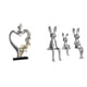 thumbnail image 1 of Estatua de pareja,Figura de pareja besándose,regalo de boda moderno,Estatua de pareja besándose en el aniversario de San Valentín,Escultura de figura,Estatua sentada Figura Escultura Adorno, 1 of 8