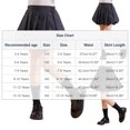 thumbnail image 4 of THDHVS Skirts for Girls,Wool Blend Bubble Hem Skirt High Waist Pleated Fluffy and Warm for Holiday and Winter School Outfits,Pleated Skirt, 4 of 6
