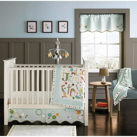 Migi Alphabet Collection 3 Piece Crib Bedding Set Com Migi Alphabet Collection 3 Piece Crib Bedding Set