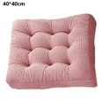 thumbnail image 2 of Cojín con mechones engrosados, cojín cuadrado sólido, cojín para silla de pana, cojín para asiento suave, 2 of 5