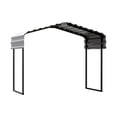 thumbnail image 1 of Arrow 6 x 10 x 7 ft Eggshell 7' Metal Canopy, 1 of 8