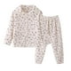 thumbnail image 2 of Cowsor Cute Kids Clothes Long Sleeve Print Sweatshirt Top and Pants Set Toddler Loungewear, 2 of 5