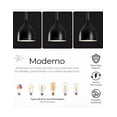thumbnail image 5 of Lámpara Colgante Moderna Candelabro 3 Cabezas Alt. Ajustable, 5 of 5
