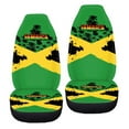 thumbnail image 6 of ZIATUBLE Jamaican Flag Car Front Seat Covers Palm Tree High Bucket Seat Protector Pack of 2 Polyester Driver Seat Covers for Women Fit for Car Truck SUV Auto Interior Accessories, 6 of 7