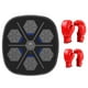 thumbnail image 4 of Máquina de boxeo eléctrica con guantes, diana musical rítmica, pared de boxeo musical con 2 pares de guantes, 4 of 8