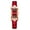 Red, variant on Vintage Womens Quartz Square Watch Roman Numerals Small Dial Dress Watch Rhinestone Petite Wrist Watches for Women
