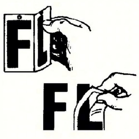 SEACHOICE Boat Lettering S", White