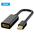 thumbnail image 1 of Cable HDMI 4K a adaptador Mini DisplayPort 1080P Mini MDP macho a hembra compatible con HDMI para adaptador de computadora portátil Apple MacBook Air Pro, 1 of 6