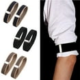thumbnail image 3 of Unisex Stretchy Long Sleeve Garters Men Elasticated Arm Band Shirt Sleeve Holder, 3 of 10