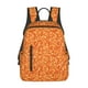 thumbnail image 1 of Disketp Orange Glitter Mochila Ligera e Impermeable, Mochila de Día Resistente para Viajes, Senderismo y Uso Diario para Hombre y Mujer, 1 of 7